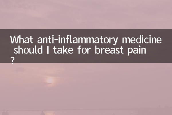 乳房痛吃什麼消炎藥