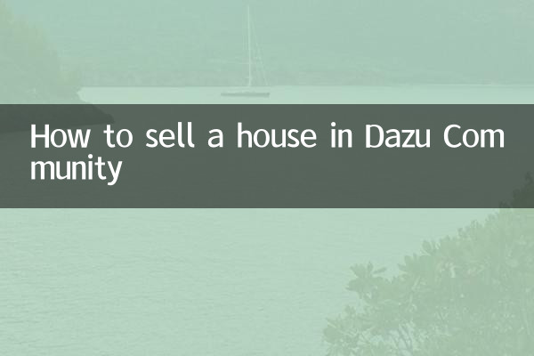 Como vender uma casa na comunidade Dazu