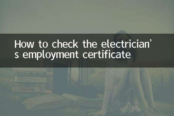 电工上岗证怎么查询