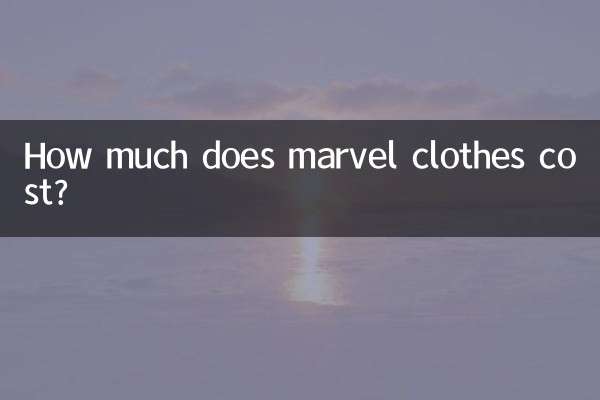 Quanto custam as roupas da Marvel?