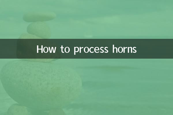 কিভাবে শিং প্রক্রিয়া