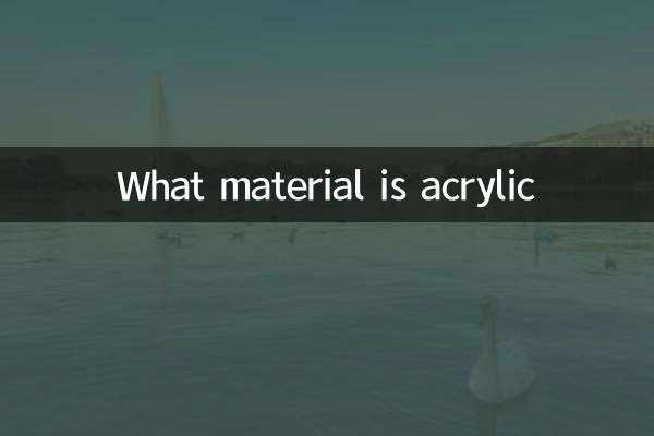 Welches Material ist Acrylfaser?
