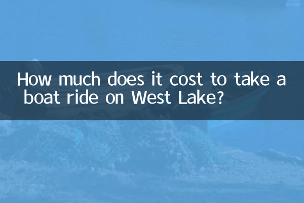 كم تبلغ تكلفة ركوب القارب في البحيرة الغربية؟