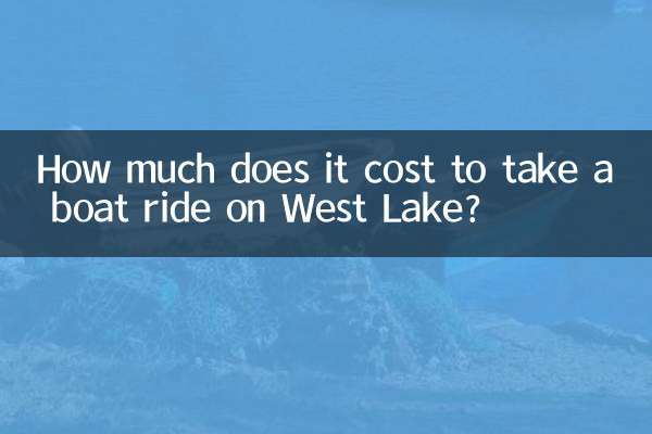 كم تبلغ تكلفة ركوب القارب في البحيرة الغربية؟