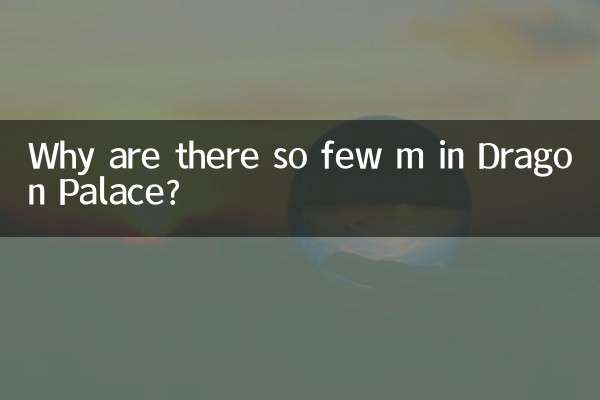 Why are there so few m in Dragon Palace?