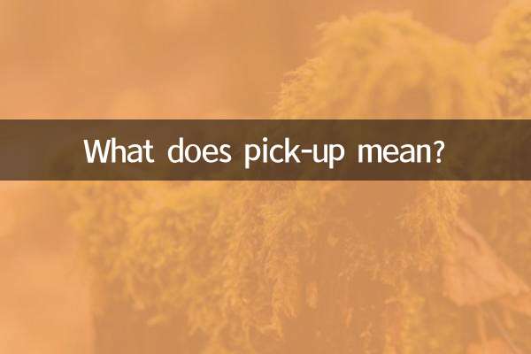 Que signifie le ramassage ?