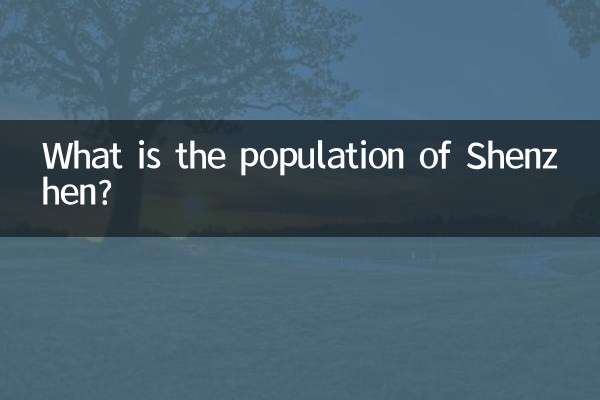 Qual è la popolazione di Shenzhen?