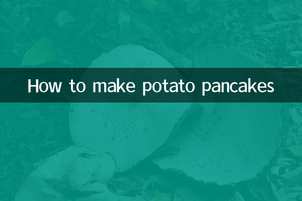 Wie man Kartoffelpuffer macht