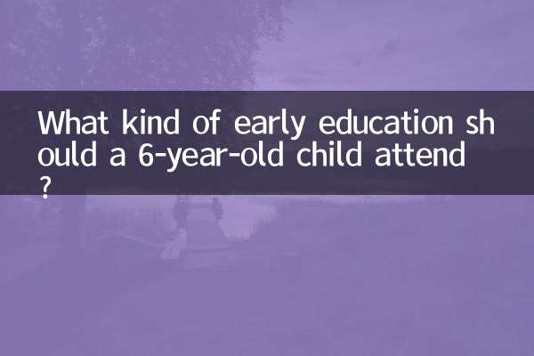 6歲孩子上什麼早教