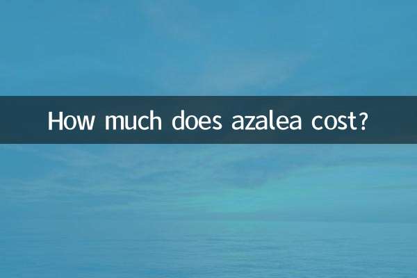 How much does azalea cost?