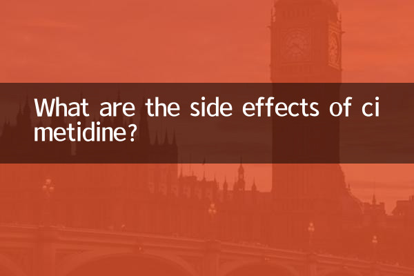 Quali sono gli effetti collaterali della cimetidina?