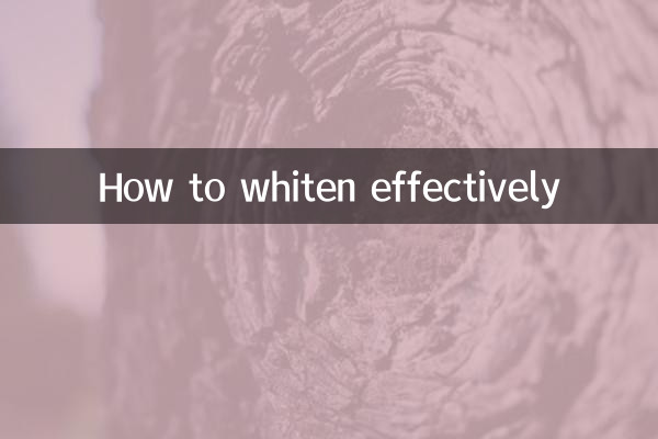 Wie man effektiv aufhellt