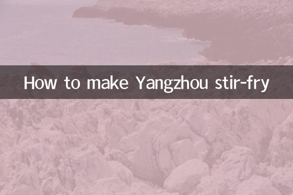 Como fazer refogado Yangzhou