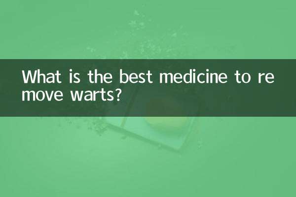 Qual è la migliore medicina per rimuovere le verruche?