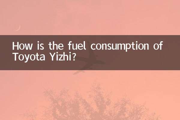Qual è il consumo di carburante della Toyota Yizhi?