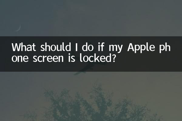 Apple 휴대폰 화면이 잠겨 있으면 어떻게 해야 합니까?