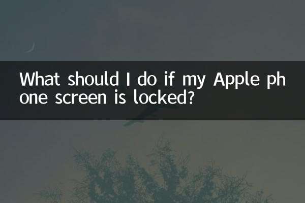 Cosa devo fare se lo schermo del mio telefono Apple è bloccato?