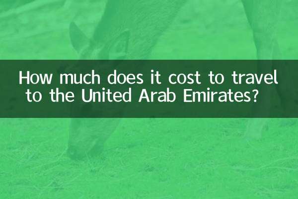 Wie viel kostet eine Reise in die Vereinigten Arabischen Emirate?