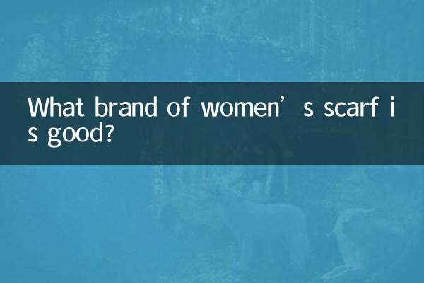 Que marca de lenço feminino é boa?