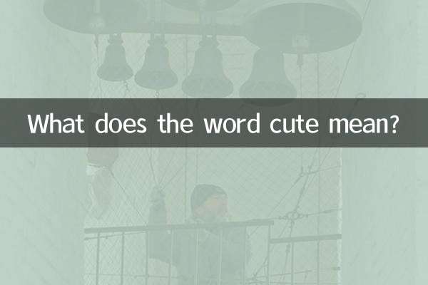 Que signifie le mot mignon ?