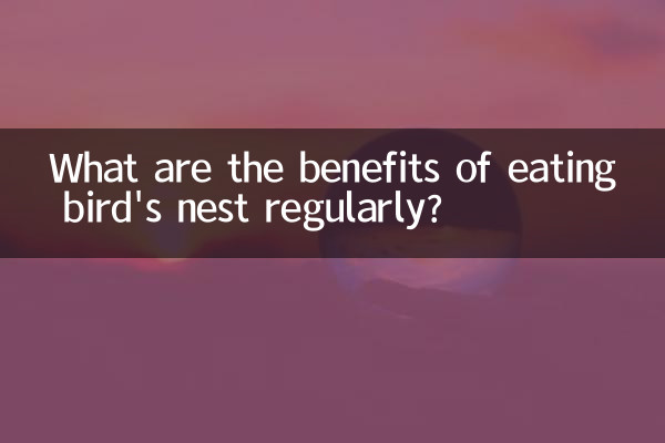 Quels sont les avantages de manger régulièrement du nid d’oiseau ?