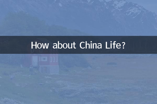 چین کی زندگی کے بارے میں کیا خیال ہے؟