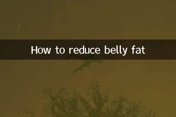 Como reduzir a gordura da barriga