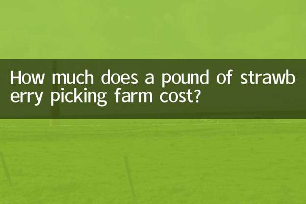 Quanto costa un chilo di azienda agricola di raccolta delle fragole?