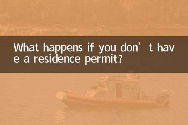 Que se passe-t-il si vous n’avez pas de titre de séjour ?