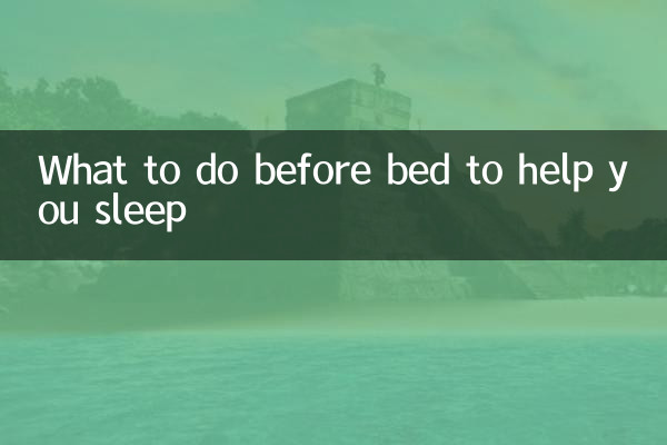 Qué hacer antes de acostarte para ayudarte a dormir