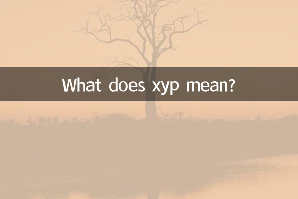 xyp का क्या मतलब है?