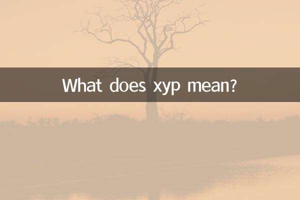 xyp का क्या मतलब है?