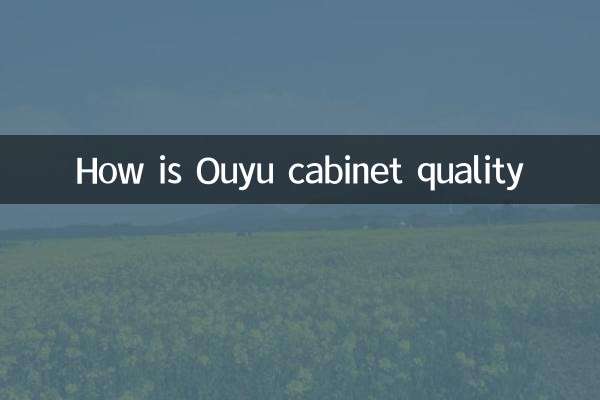 Wie ist Ouyu -Schrankqualität?
