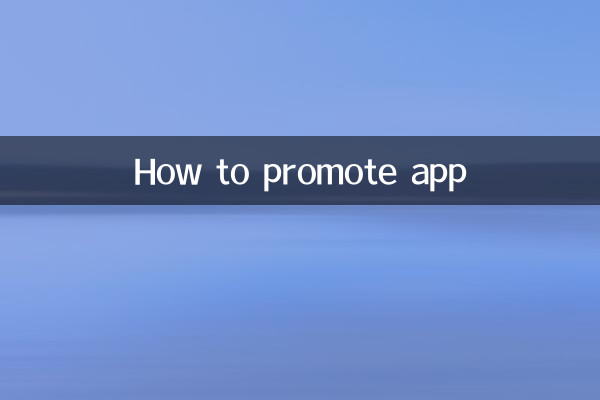 Come promuovere l'app