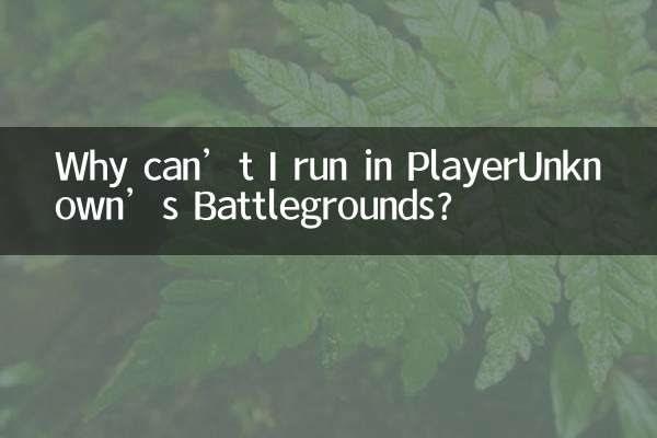 PlayerUnknown の Battlegrounds で実行できないのはなぜですか?