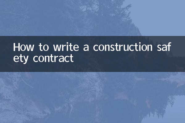 Come scrivere un contratto di sicurezza edilizia