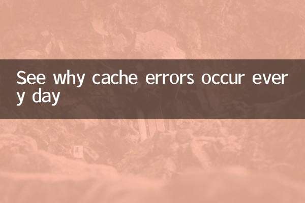 Erfahren Sie, warum täglich Cache-Fehler auftreten