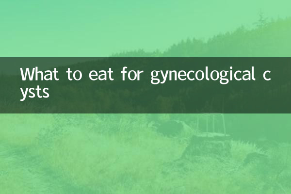 Cosa mangiare per le cisti ginecologiche