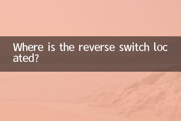 ریورس سوئچ کہاں واقع ہے؟
