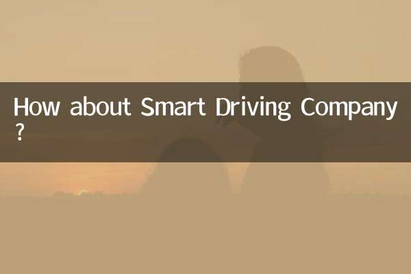 스마트드라이빙컴퍼니는 어떤가요?