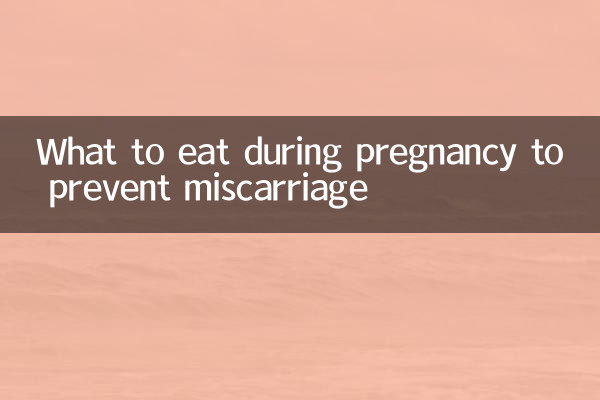 Was Sie während der Schwangerschaft essen sollten, um eine Fehlgeburt zu verhindern