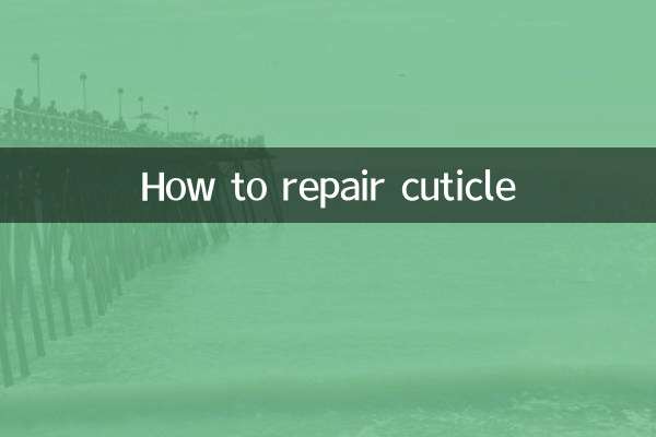 So reparieren Sie die Nagelhaut