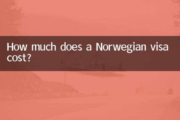 Quanto costa il visto per la Norvegia?