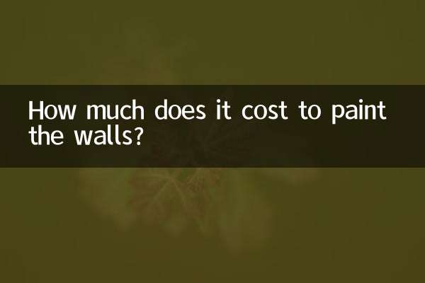 Сколько стоит покрасить стены?