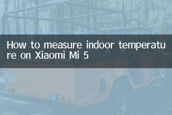 Como medir a temperatura interna no Xiaomi Mi 5