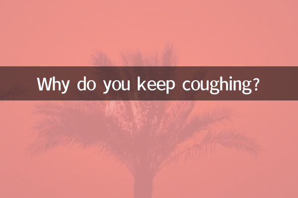 Warum husten Sie ständig?