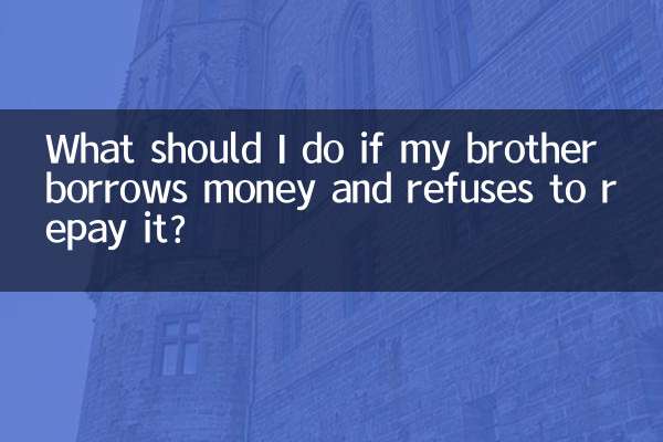 আমার ভাই যদি টাকা ধার নেয় এবং তা পরিশোধ করতে অস্বীকার করে তাহলে আমার কি করা উচিত?