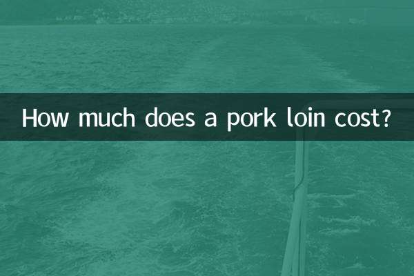 豚ロース肉の値段はいくらですか？