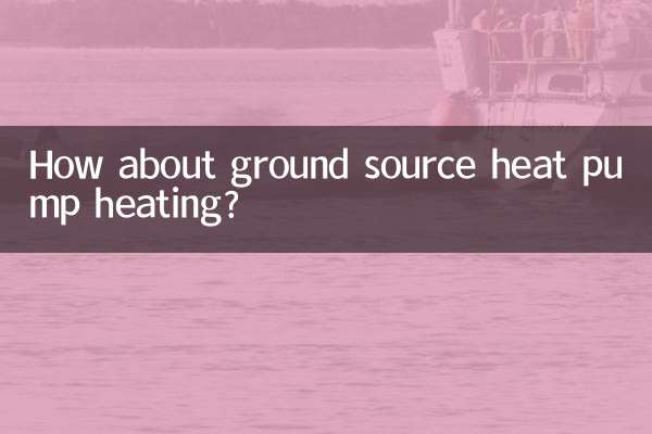 地源热泵取暖怎么样