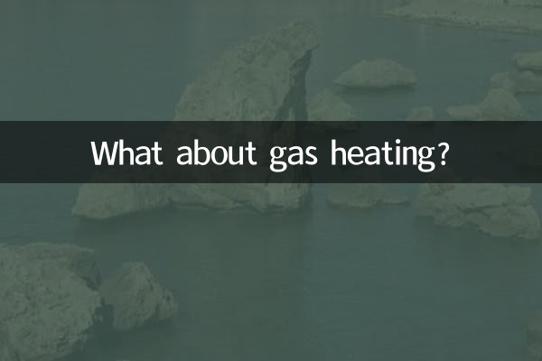 ¿Qué pasa con la calefacción de gas?